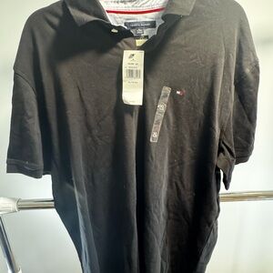 Tommy Hilfiger Men's Polo in Classic Black